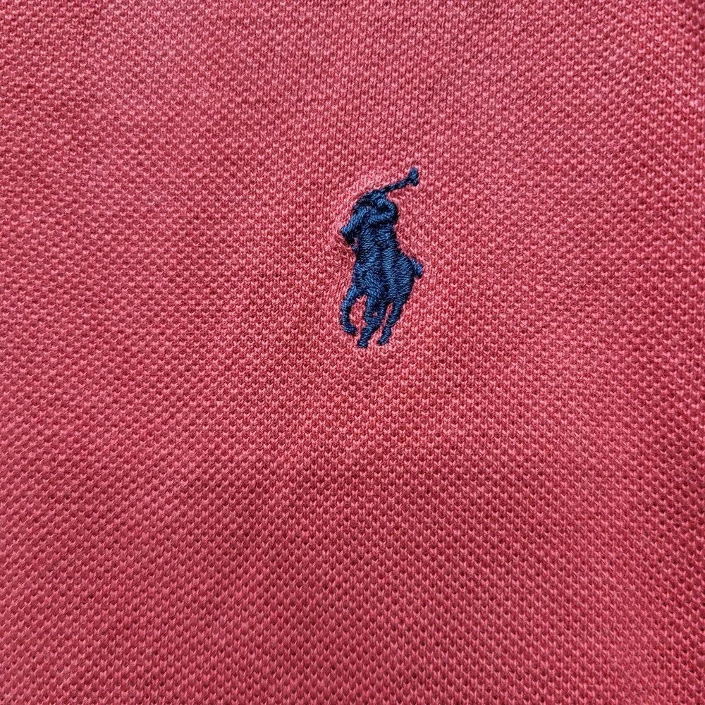 Polo Ralph Lauren Men Polo XXL Red Short‎ Sleeve Y2K